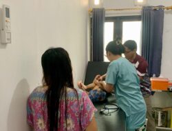 Sidokkes Polresta Palangka Raya Berikan Pelayanan Kesehatan dan Konseling di Klinik