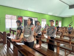 Satlantas Polresta Palangka Raya Sosialisasikan Tertib Berlalu Lintas di Gereja GMII Jemaat Anugrah