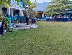 Satlantas Polresta Palangka Raya Hadir di SMPN 9, Ajak Pelajar Tertib Berlalu Lintas