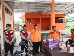 Patroli Dialogis Anggota Samapta Polresta Palangka Raya ke Kantor Pusdalops BNPB Kalteng