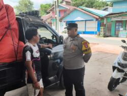 Bhabinkamtibmas Polsek Rakumpit Rangkul Warga Binaan di Mungku Baru