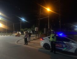 Blue Light Patrol Satlantas Polresta Palangka Raya Antisipasi Kejahatan Jalanan dan Balap Liar