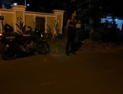 Patroli Satsamapta Polresta Palangka Raya Pastikan Kondusivitas di Rujab Wali Kota dan Permukiman Warga