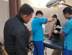 Tahanan Sakit, Sattahti Polresta Palangka Raya Lakukan Pemeriksaan dan Pengawalan Perawatan Medis