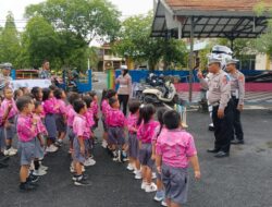 Polisi Sahabat Anak, Satlantas Polresta Palangka Raya Tanamkan Tertib Lalu Lintas Sejak Dini