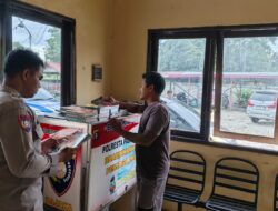 Bajaka Presisi Hadir di Tengah Warga, Polsek Sabangau Dorong Minat Baca Masyarakat