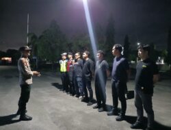 Jelang Pelaksanaan Patroli, Personel Gabungan Polresta Palangka Raya Gelar Apel Kesiapan