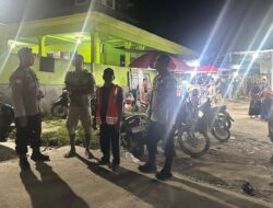 Polsek Bukit Batu Gelar Patroli dan Sambangi Pasar Rakyat Tangkiling