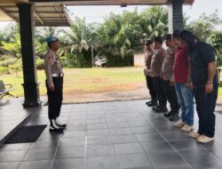 Jelang Ramadhan, Polsek Rakumpit Terus Jaga Sinergitas Antar Personel