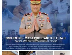 Mewakili Pengurus FRIC DPW Kalteng, Ketua DPW dan Ketua Satgas Sampaikan Ucapan Selamat Ulang Tahun Kepada Kepala BNN Kalteng, Brigjen Pol Mada Roostanto, S.E., M.H.
