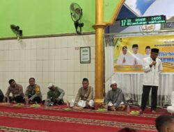 Buka Bersama Pemko dan Warga, Polsek Bukit Batu Laksanakan Monitoring Kamtibmas di Masjid Al Amin