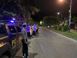 Selain Jalan Raya, Patroli Gabungan Polresta Palangka Raya Pantau Keamanan Obvit