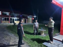 Patroli Malam Ramadan, Satsamapta Polresta Palangka Raya Amankan Tarawih dan Sambangi Objek Vital