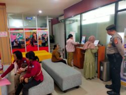 Perkuat Koordinasi, Satpamobvit Polresta Palangka Raya Bangun Sinergi dengan Petugas Keamanan Bank