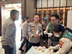 Komitmen Bersih dari Narkoba, Kapolda Kalteng dan PJU Lakukan Test Urine