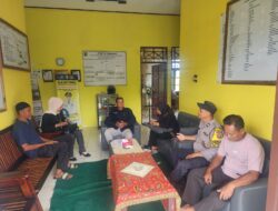 Respons Aduan Warga, Polsek Sabangau Laksanakan Mediasi di Kelurahan Bereng Bengkel