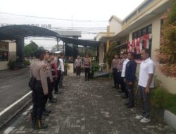 Tingkatkan Pelayanan, Pamapta II SPKT Polresta Palangka Raya Pimpin Apel Serah Terima Tugas