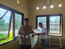 Bhabinkamtibmas Polsek Sabangau Hadirkan Motor Bajaka Presisi Demi Tingkatkan Minat Baca Warganya
