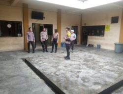 Pamapta II SPKT Polresta Palangka Raya tadi Laksanakan Kontrol Rutin ke Ruang Tahanan