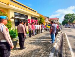 Untuk Kesiapsiagaan Mako, Piket Fungsi dan SPKT Polresta Palangka Raya Laksanakan Serah Terima Tugas