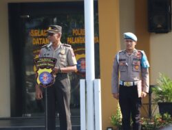 Saat Pimpin Apel di Mapolresta, Kasatbinmas: Tetap Berikan yang Terbaik bagi Warga Meski Puasa