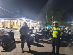 Polresta Palangka Raya Amankan Ibadah Tarawih di Masjid Salahuddin
