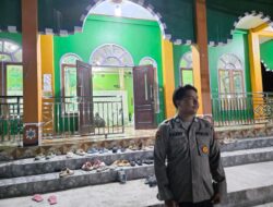Pertahankan Khusyuknya Ibadah Isya dan Tarawih, Polsek Rakumpit Hadir Jaga Keamanan di Masjid Al-Muhajirin