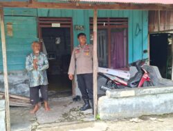 Sebarkan Nomor Bhabinkamtibmas, Polsek Bukit Batu Optimis Pertahankan Keamanan