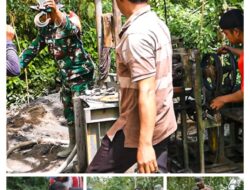 TNI Manunggal Air Satgas TMMD Ke 127 Kodim 0808/Blitar Bangun Sumur Bor untuk Masyarakat