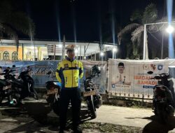 Hadirkan Rasa Aman Ramadan, Polresta Palangka Raya Laksanakan Pengamanan Tarawih di Masjid Salahuddin