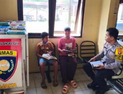 Program Bajaka Presisi Hadir, Anggota Polsek Sabangau Dorong Budaya Literasi Sejak Dini