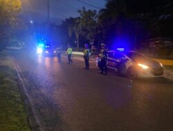 Antisipasi Balapan Liar dan Kejahatan Jalanan, Satlantas Polresta Palangka Raya Tingkatkan Patroli saat Dini Hari 