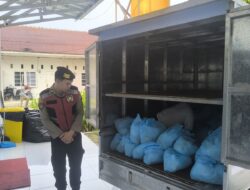 Satsamapta Kawal dan Dampingi SPPG Polresta Palangka Raya Distribusikan MBG