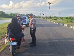 Satlantas Polresta Palangka Raya Intensifkan Patroli Antisipasi Kejahatan Jalanan dan Balap Liar Saat Ramadhan