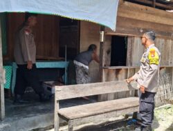 Patroli DDS, Personel Polsek Bukit Batu Sampaikan Pesan Kamtibmas kepada Warga Banturung