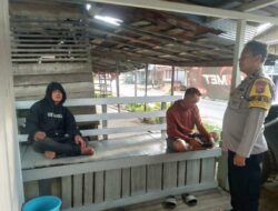 Di Dekat Warga Binaan, Bhabinkamtibmas Polsek Rakumpit Sosialisasikan Layanan 110 di Petuk Barunai