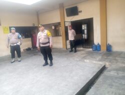 Pastikan Keamanan di Rutan, Pamapta I SPKT Polresta Palangka Raya Laksanakan Pengecekan Tahanan