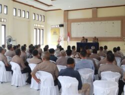 Jelang Operasi Ketupat 2026, Kapolresta Palangka Raya Sampaikan Atensi kepada Seluruh Personel