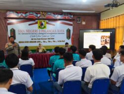 Sosialisasikan Penerimaan Anggota Polri 2026 di SMAN 2 Palangka Raya, Bag SDM Polresta Kenalkan Program Binlat