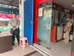 Satpamobvit Polresta Palangka Raya Tingkatkan Patroli Keamanan di Kawasan Perbankan