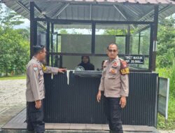 Wujudkan Rasa Aman, Personel Polsek Bukit Batu Patroli ke Objek Wisata Matan Andau