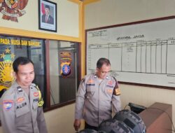 Pastikan Inventaris Siap Digunakan, Polsek Bukit Batu Laksanakan Pengecekan Peralatan Dinas