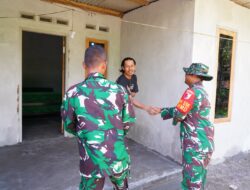 Menjelang Penutupan TMMD Ke 127, Dan SSK Satgas Lakukan Pengecekan RTLH Rumah Bu Muntiani