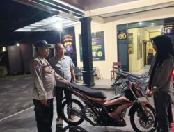 Polsek Rakumpit Tegur Pengendara Gunakan Knalpot Brong di Jalan Tumbang Talaken