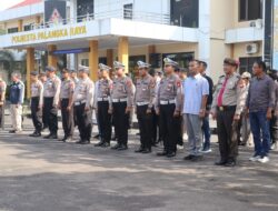 Pimpin Apel Pagi, Kasium Polresta Palangka Raya Sampaikan Arahan Kesiapan Operasi Ketupat 2026