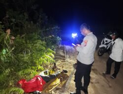 Temukan Pria Tergeletak di Pinggir Jalan, Polsek Sabangau Bergerak Cepat Lakukan Penanganan