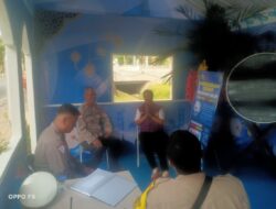 Pos Pam Duta Mall Polresta Palangka Raya Terima Layanan Konseling dari Tim Psikologi Biro SDM Polda Kalteng