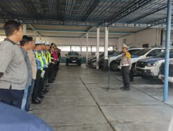 Pimpin Apel Ops Ketupat Telabang 2026, Dirlantas Polda Kalteng Tekankan Pelayanan Mudik Aman