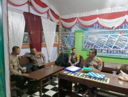 Saat Patroli, Polsek Bukit Batu Sambangi Pos Pelayanan Operasi Ketupat Telabang 2026
