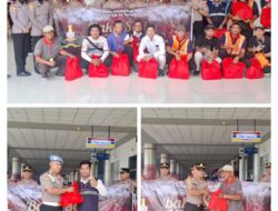 HUT Setukpa, Siswa SIP Angkatan 55 Polda Kalteng Berbagi Sembako